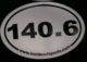 Inside-Out Sports 140.6 Euro Sticker