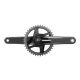 SRAM Force AXS D2 1x Wide D1 DUB Gloss Powermeter Crankset